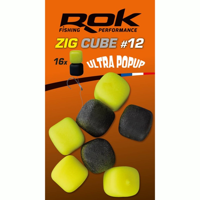ZIG CUBE MIX taille12 - YELLOW + BLACK 