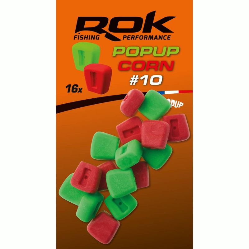 POPUP CORN taille10 - RED+GREEN 