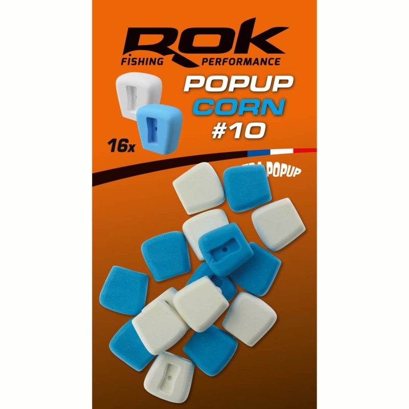 POPUP CORN taille10 - WHITE+BLUE 