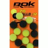 ZIG BALL taille12 - YELLOW+BLACK 