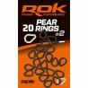 PEAR RING taille2 - ANNEAU POIRE taille2 - 2.7X3.5MM 