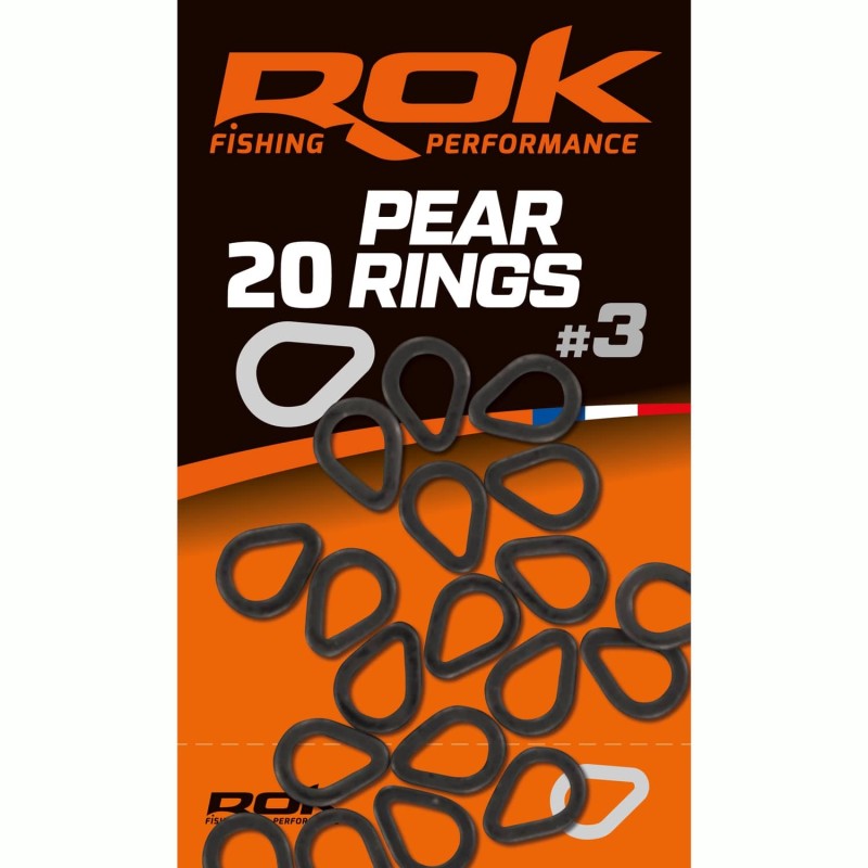 PEAR RING taille3 - ANNEAU POIRE taille3 - 3X4MM 