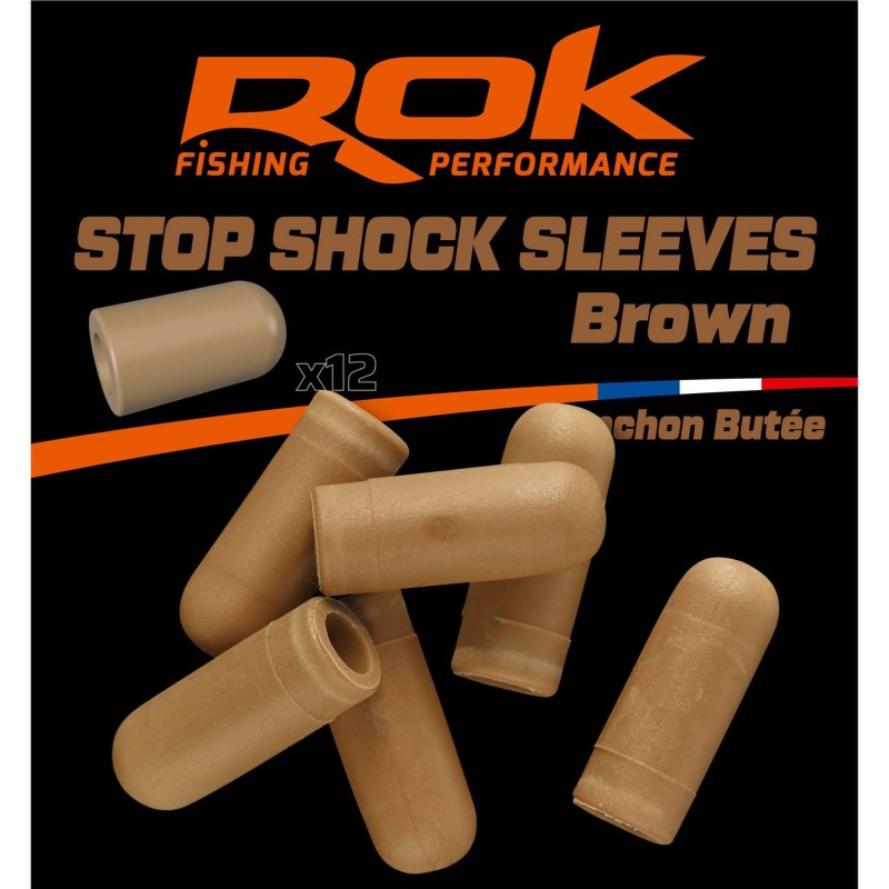 STOP SHOCK SLEEVES BROWN - MANCHON BUTEE MARRON 