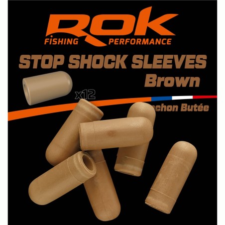 STOP SHOCK SLEEVES BROWN - MANCHON BUTEE MARRON 