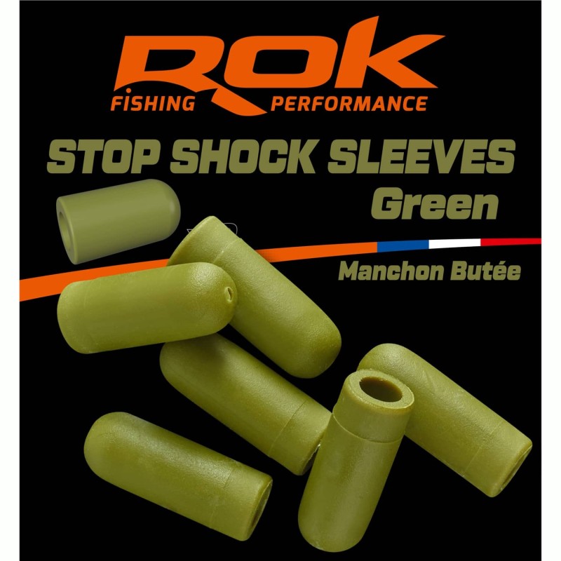 STOP SHOCK SLEEVES GREEN - MANCHON BUTEE VERT 