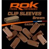 CLIP SLEEVE - BROWN / CACHE AGRAFE MARRON 