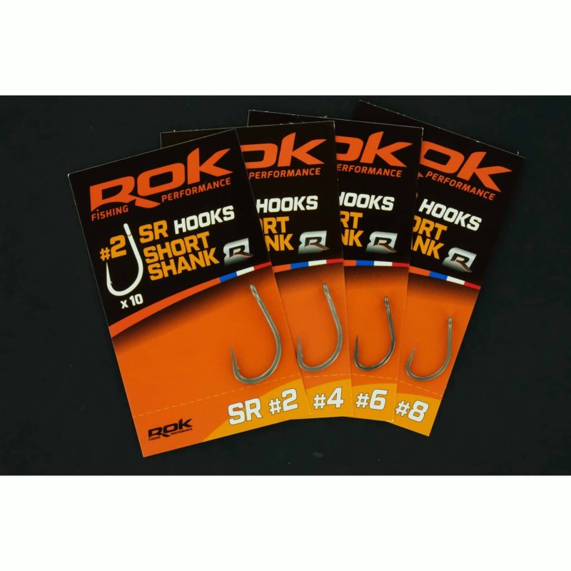 SR taille6 - SHORT SHANK R HOOKS taille6 - HAMECONS SHORT SHANK R taille6 