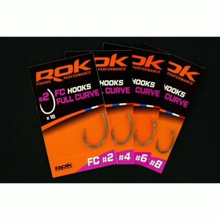 FC taille2 - FULL CURVE HOOKS taille2 - HAMECONS FULL CURVE taille2 