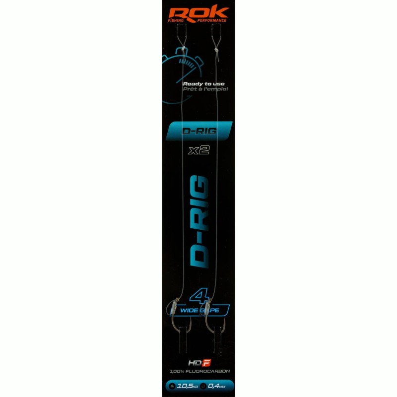 D-RIG WG taille4 - 2X PACK / LOT DE 2X MONTAGES D-RIG WIDE GAPE taille4 