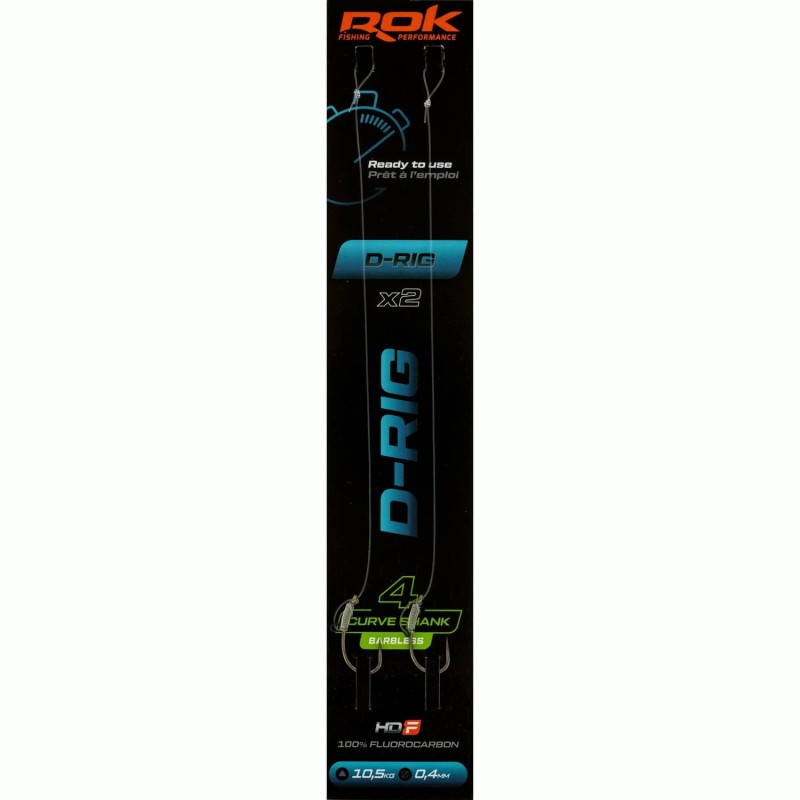 STIFF-RIG WG taille8 - 2X PACK / LOT DE 2X MONTAGES STIFF-RIG WIDE GAPE taille8 