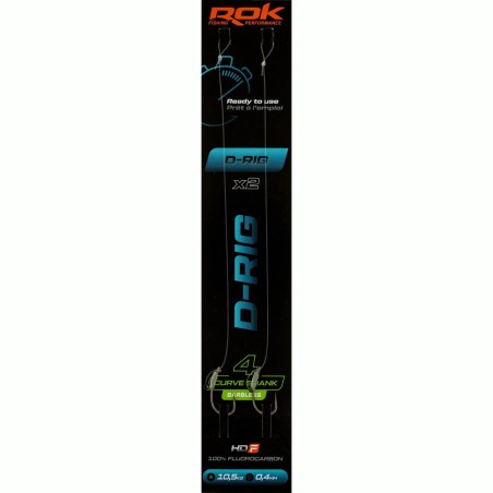 STIFF-RIG WG taille8 - 2X PACK / LOT DE 2X MONTAGES STIFF-RIG WIDE GAPE taille8 