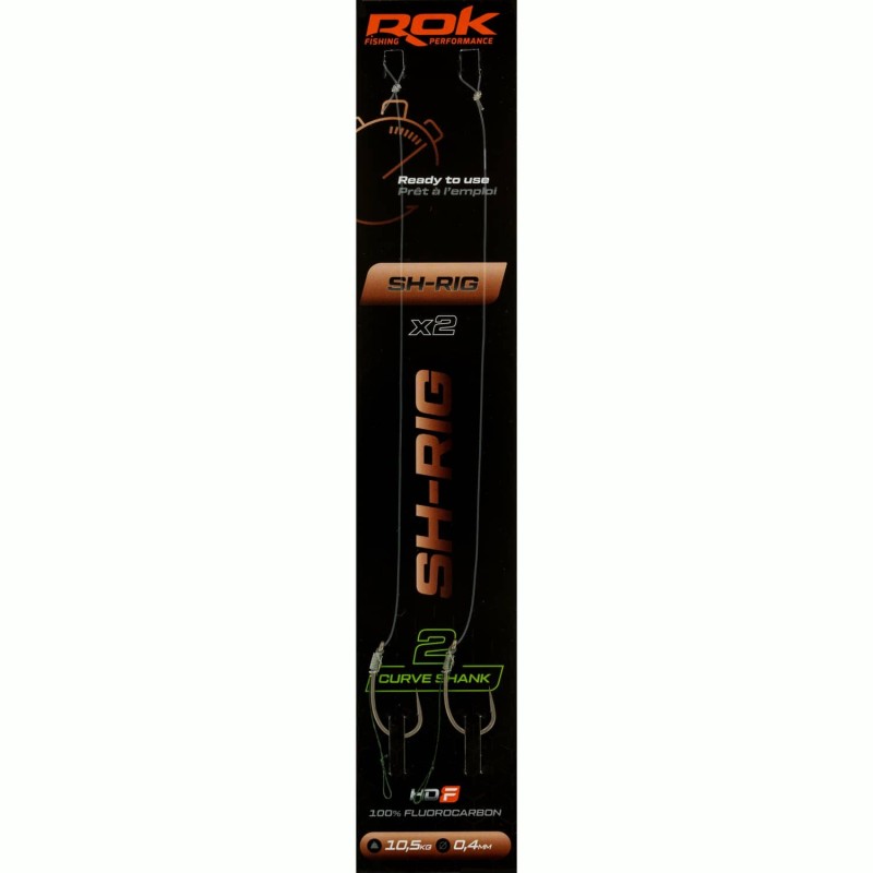 SH-RIG CS taille2 - 2X PACK / LOT DE 2X MONTAGES SH-RIG CURVE SHANK taille2 