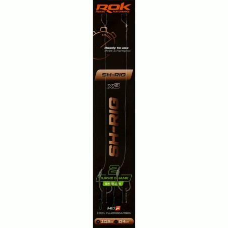 SH-RIG CSB taille2 - 2X PACK / LOT DE 2X MONTAGES SH-RIG CURVE SHANK BARBLE 