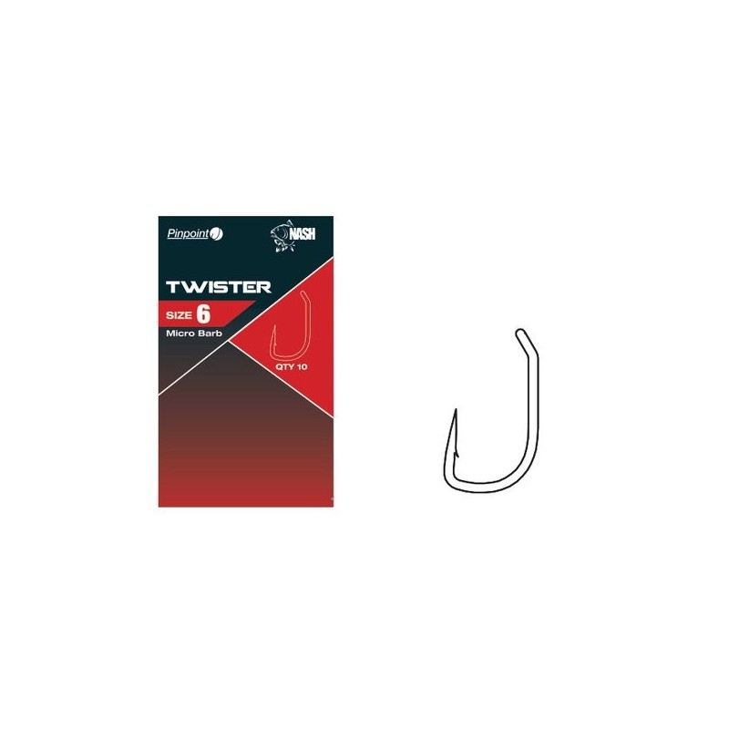 TWISTER SIZE 4 BARBLESS NASH 