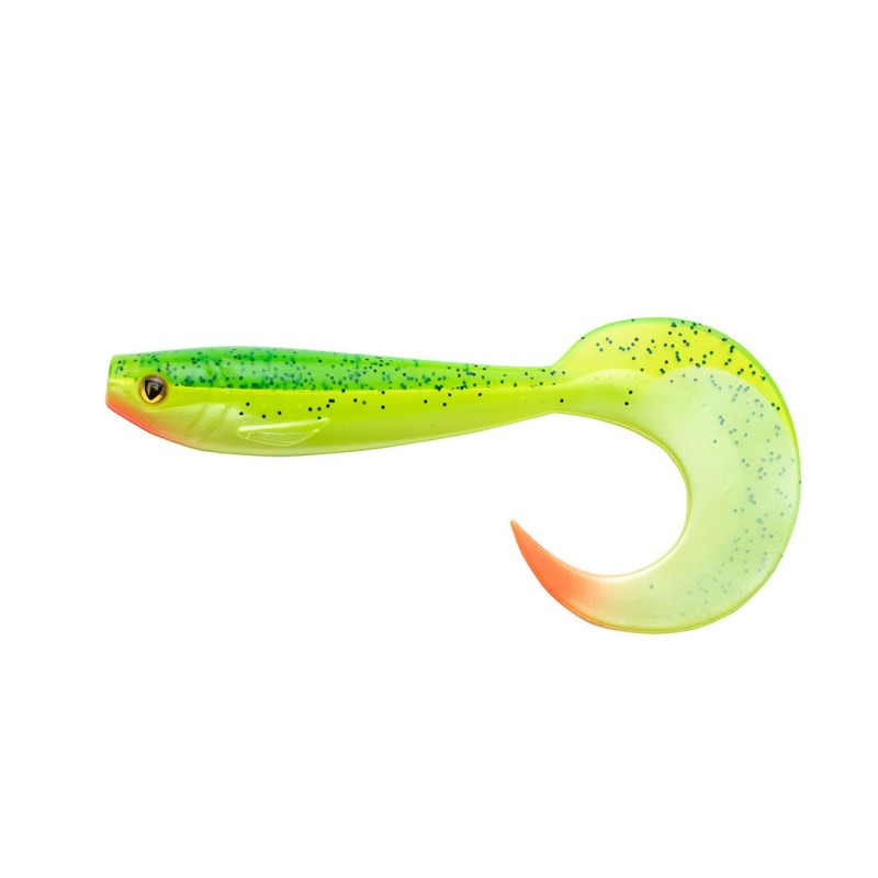 RAGE PRO GRUB 16CM 6.5" UV LEMONTIGER X 20PCS FOX RAGE