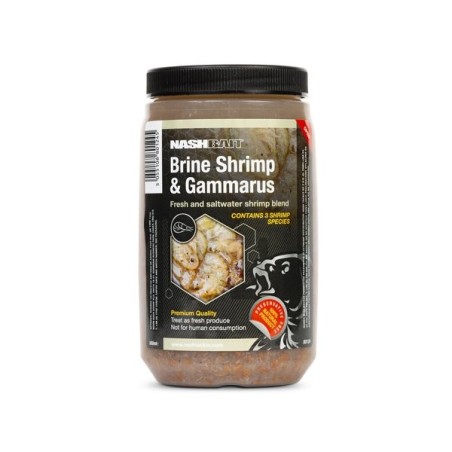 BRINE SHRIMP & GAMMARUS 500ML NASH 