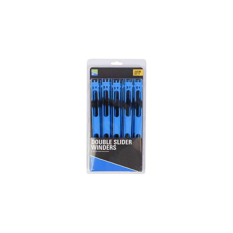DOUBLE SLIDER WINDERS 22CM BLUE PRESTON INNOVATIONS 