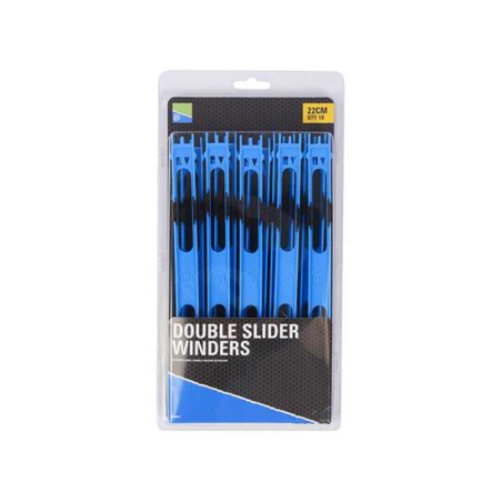 DOUBLE SLIDER WINDERS 22CM BLUE PRESTON INNOVATIONS 