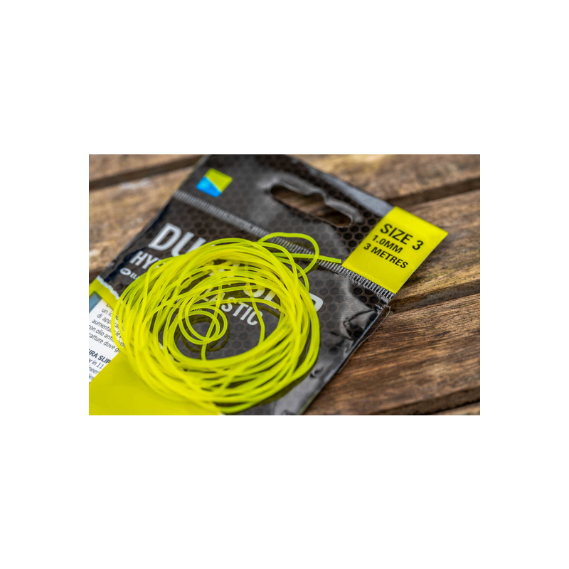 DURA SLIP HYBRID ELASTIC - YELLOW - SIZE 3 PRESTON INNOVATIONS 
