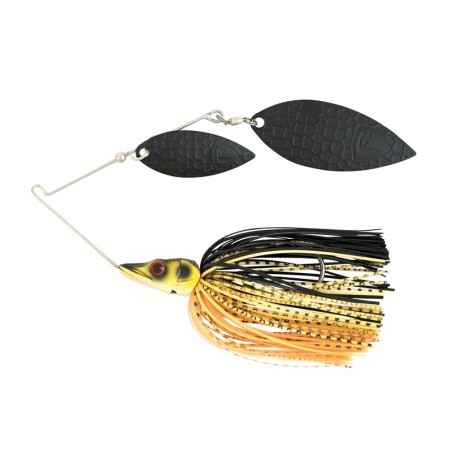 RAGE SPINNERBAIT 10G - BLACK & GOLD FOX RAGE