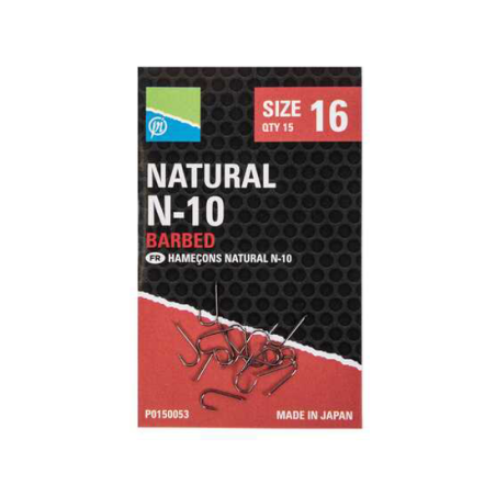 NATURAL N-10 SIZE 20 PRESTON INNOVATIONS 