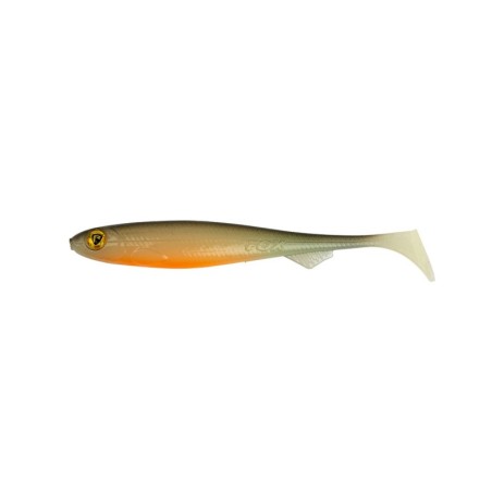 SLICK SHAD 13CM/5" X 35PCS - UV HOT OLIVE FOX RAGE