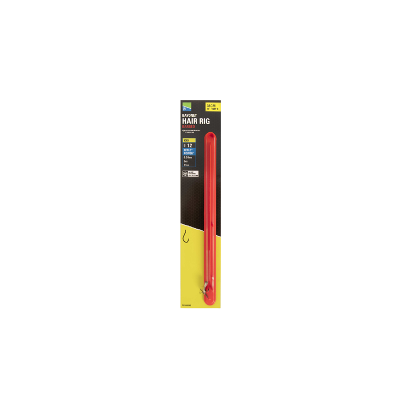 "4""/10CM BAYONET HAIR RIGS - 14 KKH" PRESTON INNOVATIONS 