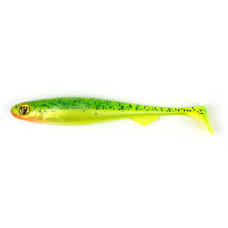 SLICK SHAD 11CM / 4.25" LEMON TIGER X 40PCS FOX RAGE