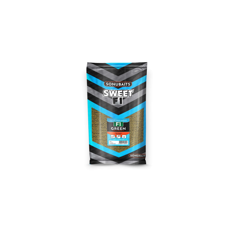 SONU F1 GREEN GROUNDBAIT (2KG) SONUBAITS 