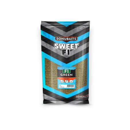SONU F1 GREEN GROUNDBAIT (2KG) SONUBAITS 