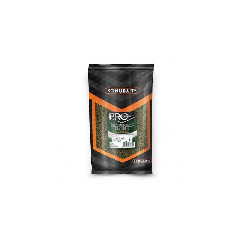 SONU PRO GROUNDBAIT - THATCHERS GREEN (900GR) SONUBAITS 