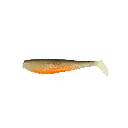 ZANDER PRO 10CM/4" X 50PCS - UV HOT OLIVE FOX RAGE