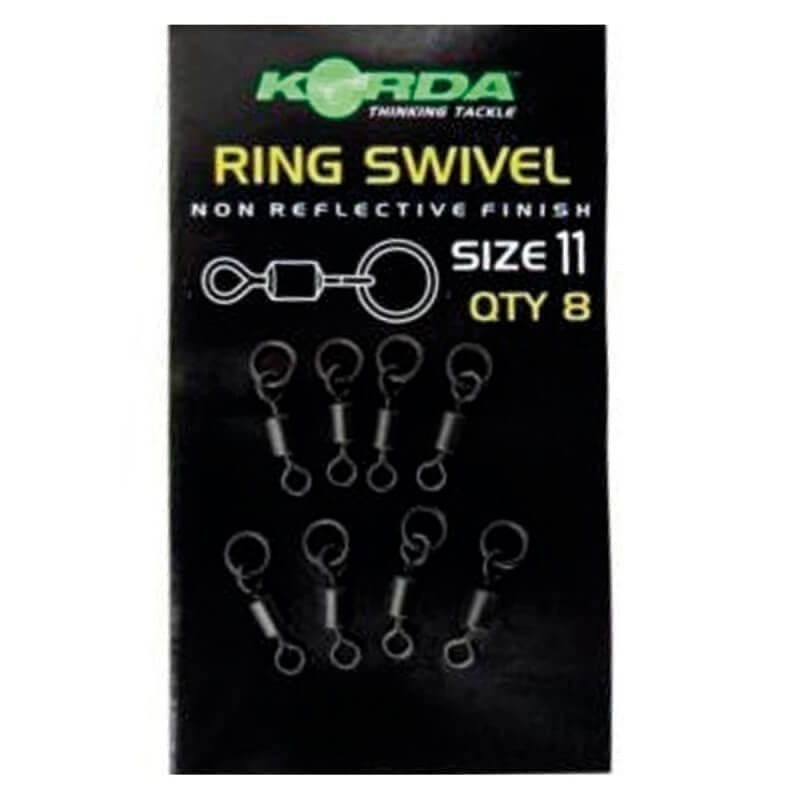 SIZE 8 FLEXI RING SWIVEL KORDA 