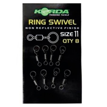 SIZE 8 FLEXI RING SWIVEL KORDA 