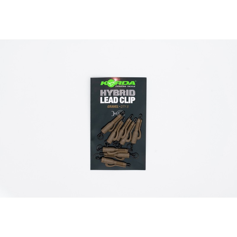 HYBRID LEAD CLIPS Gravel KORDA 