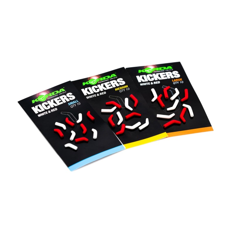 	Red / White Kickers Medium   KORDA 