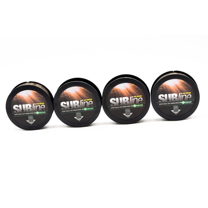 SUBLINE  Ultra Tough 1000m - Brown 20lb   KORDA 