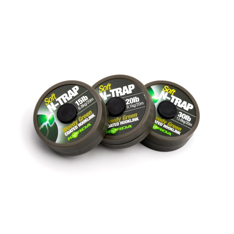 N-TRAP SOFT 30lb Weedy Green   KORDA 