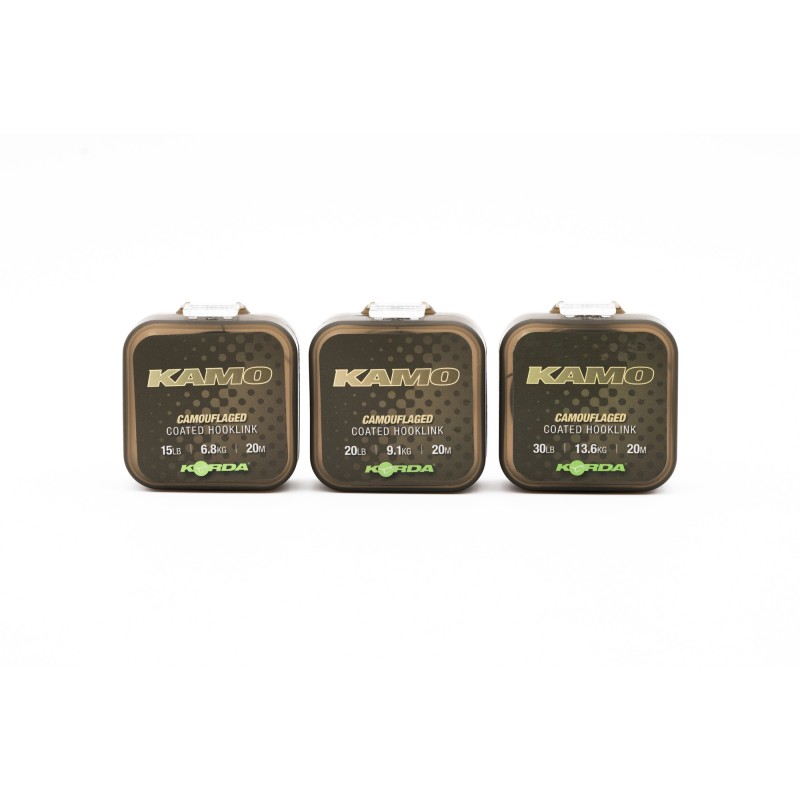 KAMO COATED HOOKLINK 15lb KORDA 