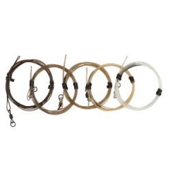 Dark Matter Leader Ring Swivel Gravel KORDA 