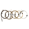 Dark Matter Leader Ring Swivel Gravel KORDA 