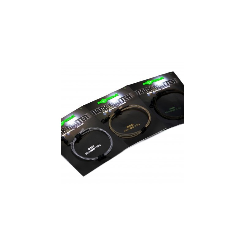 DARK MATTER LEADER QC SWIVEL CLEAR KORDA 