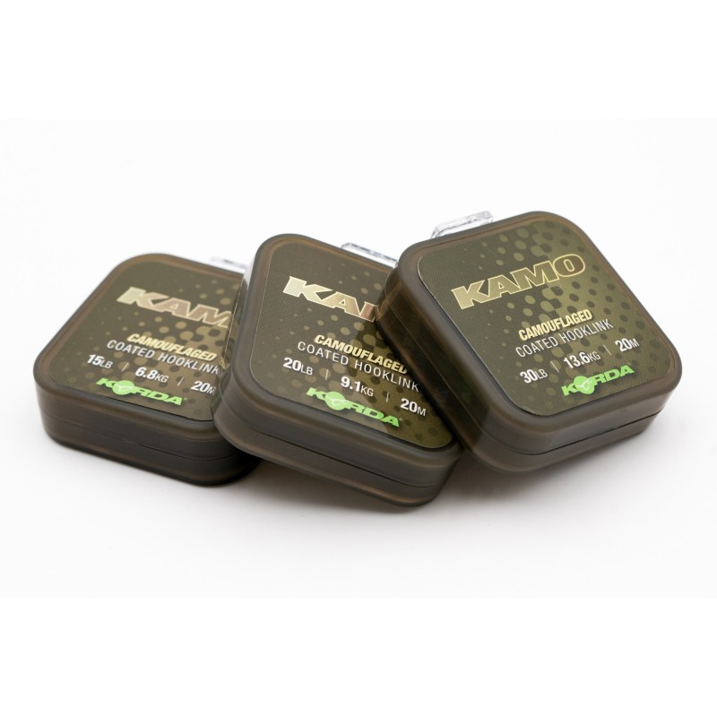 KAMO COATED HOOKLINK 50LBS KORDA 