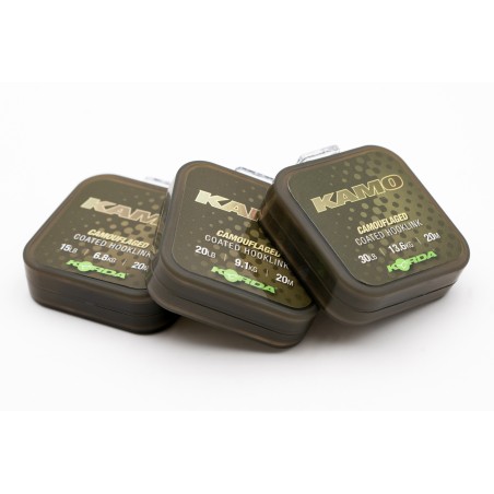 KAMO COATED HOOKLINK 65LBS KORDA 