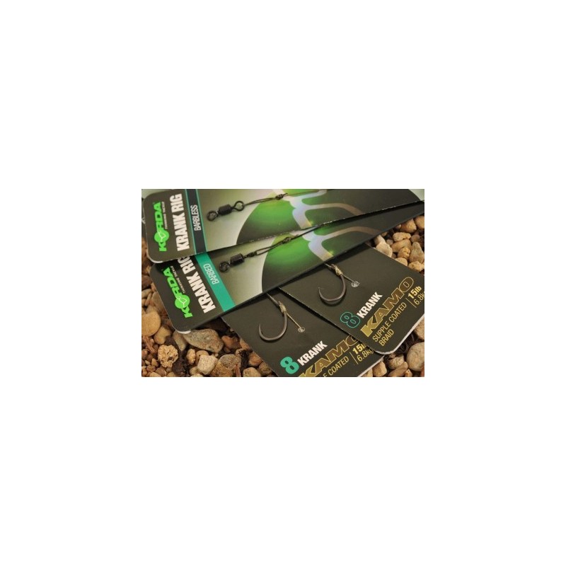 Krank ready rig barbless size 8 KORDA 