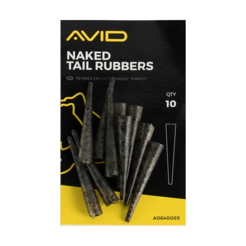 AVID TERMINAL TACKLE - NAKED TAIL RUBBER AVID CARP