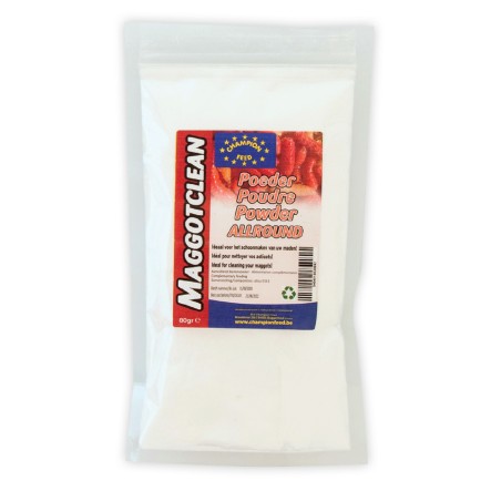 MAGGOT CLEAN WIT / BLANC / WHITE 80 GR CHAMPION FEED