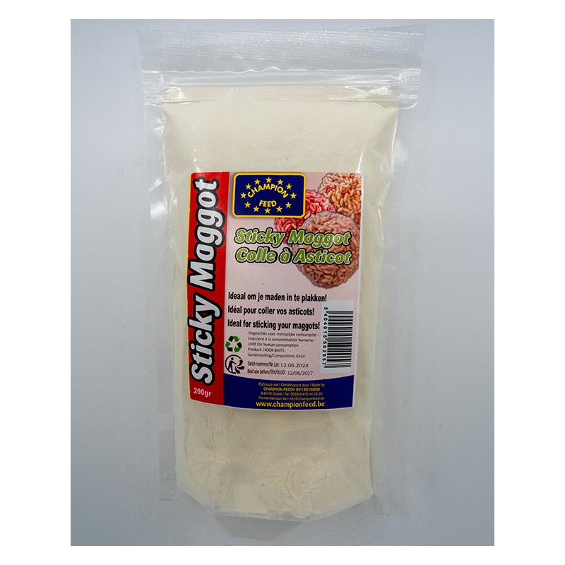 STICKY MAGGOT 200 GR **NEW 2024** CHAMPION FEED