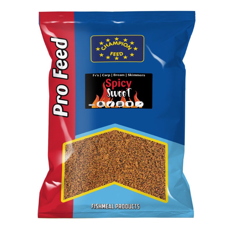 GROUNDBAITS SPICY SWEET 2 KG CHAMPION FEED