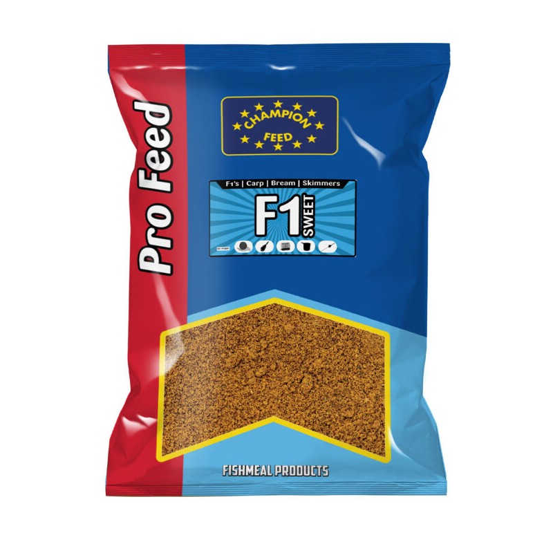 GROUNDBAITS F1 SWEET 2 KG CHAMPION FEED